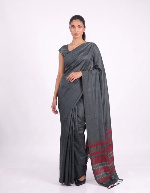 ETHNIC FUSION HANDLOOM SAREE
