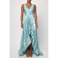 Lulus Rylee Satin Maxi Dress