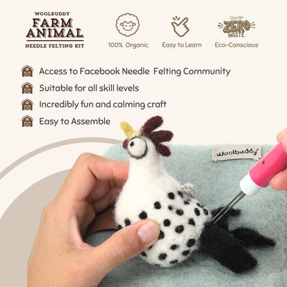 Farm Collection Needle Felting Kit