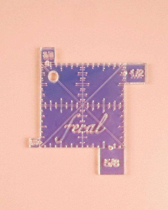 Feral Notions Iridescent Seam Gauge