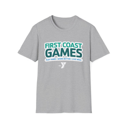 First Coast Games - Logo Unisex Softstyle T-Shirt