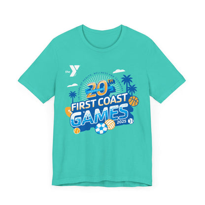 First Coast Games 2025 - 20th Anniversary Short Sleeve Tee