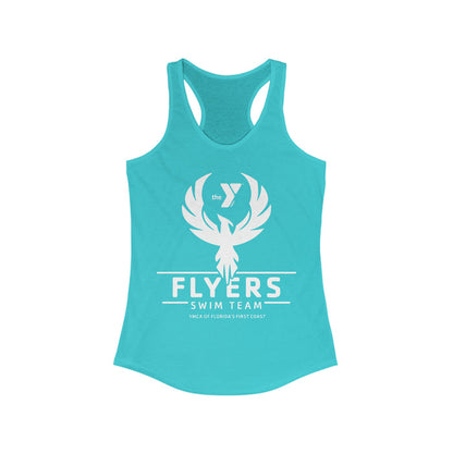 Flyers Swim Team - Women's Ideal Racerback Tank