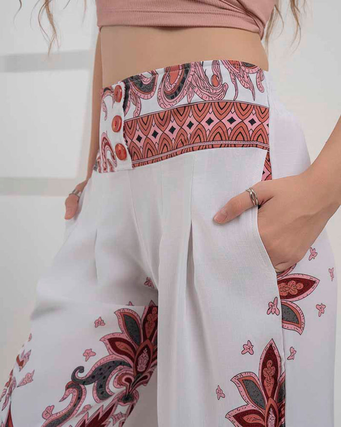 Givo Ladies Printed  Pant