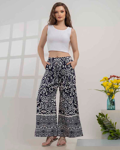 GIVO PRINTED PALAZZO PANT