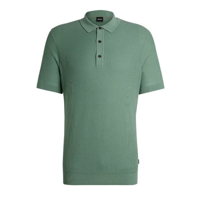 H-Daremo Regular Fit Knitted Polo Shirt 50519615