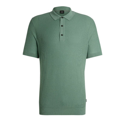 H-Daremo Regular Fit Knitted Polo Shirt 50519615