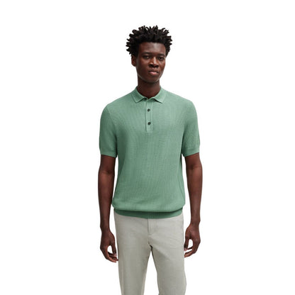 H-Daremo Regular Fit Knitted Polo Shirt 50519615