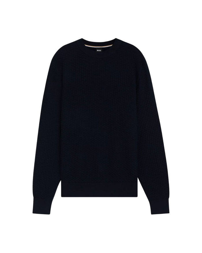 H-Imberto Structured Cotton Jumper 50545283