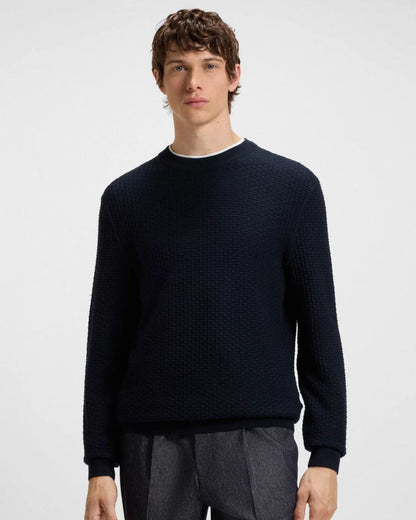 H-Imberto Structured Cotton Jumper 50545283