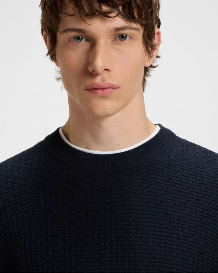 H-Imberto Structured Cotton Jumper 50545283