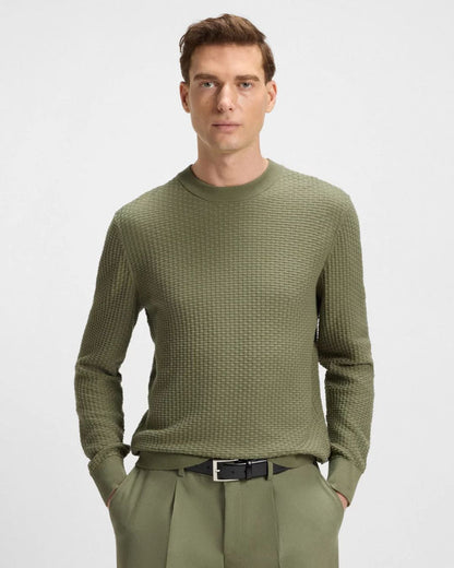H-Imberto Structured Cotton Jumper 50545283