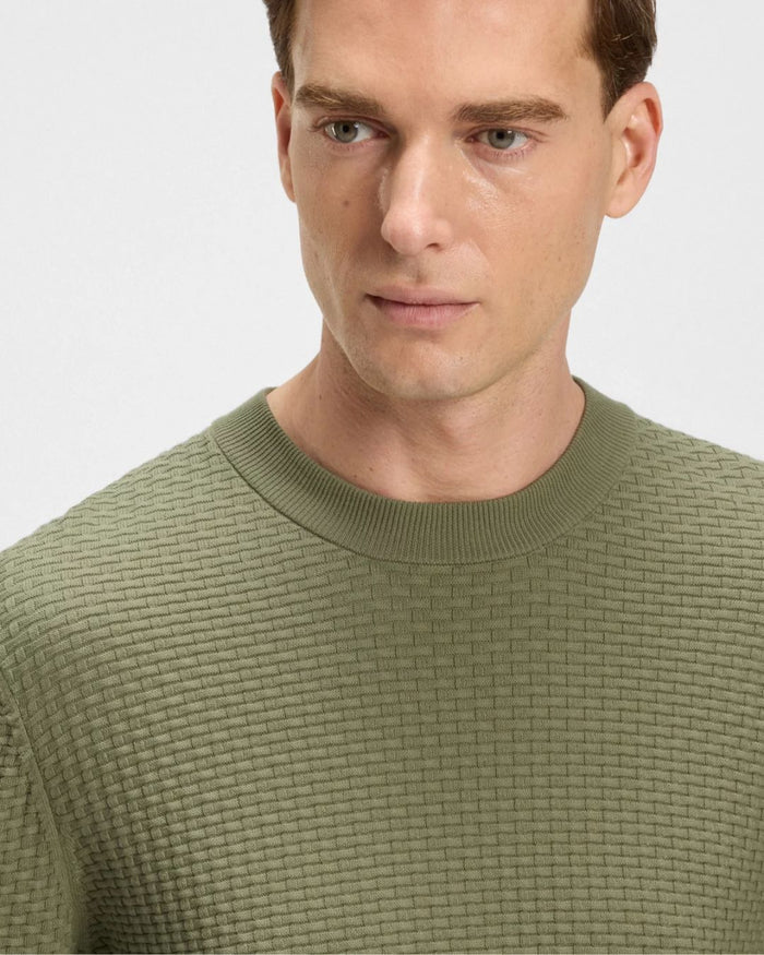 H-Imberto Structured Cotton Jumper 50545283