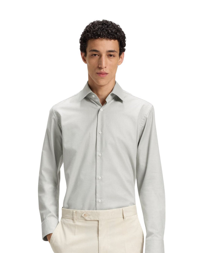 H-JOE-kent-C1-214 Woven Texture Regular Fit Shirt 50489830