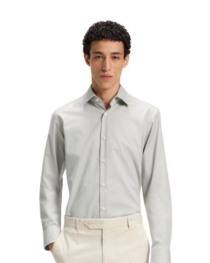 H-JOE-kent-C1-214 Woven Texture Regular Fit Shirt 50489830