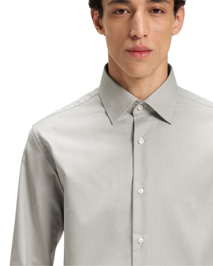 H-JOE-kent-C1-214 Woven Texture Regular Fit Shirt 50489830