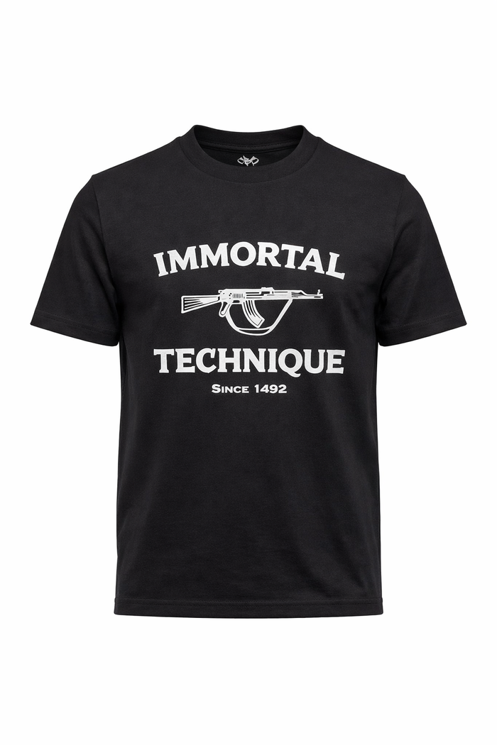 Immortal Technique T-shirt - Catch Body Customs