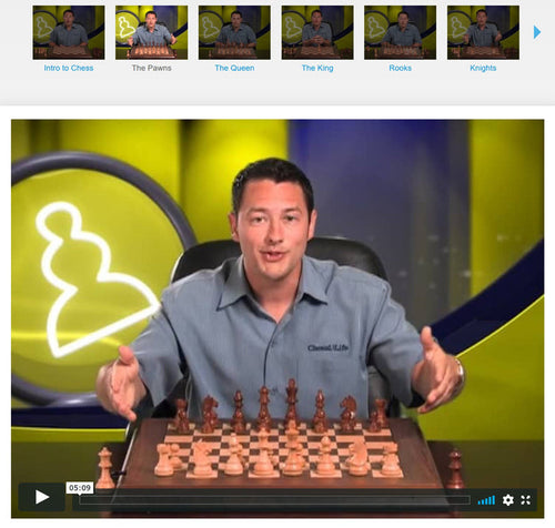 Instant Access: Elliott's Chess School #1 PAWN Level - Movie DVD - Chess-House