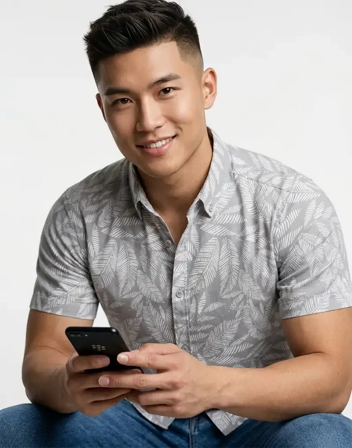 JOBBS SHORT SLEEVE PRINTED  SHIRT