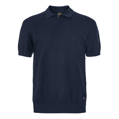 Kancello 1/4 Zip Knitted Polo 50546173