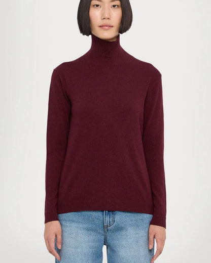 Kiku Silk Blend Turtle Neck Jumper 2525366012600