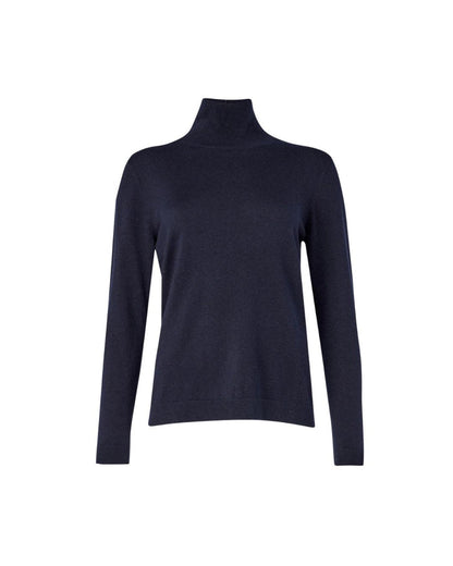 Kiku Silk Blend Turtle Neck Jumper 2525366012600