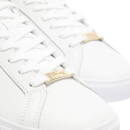 Lacoste Women's Lerond Pro 2223 White Luxe Gold