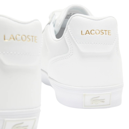 Lacoste Women's Lerond Pro 2223 White Luxe Gold
