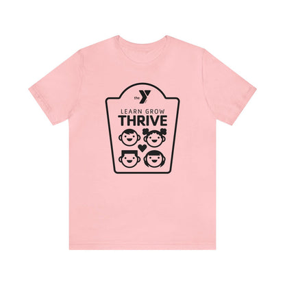 Learn Grow Thrive Unisex Jersey Short Sleeve Tee