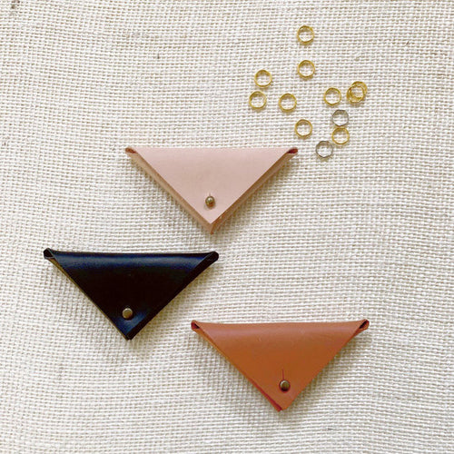Leather Stitch Marker Pouch