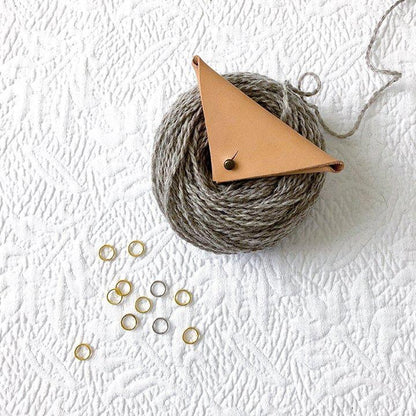 Leather Stitch Marker Pouch