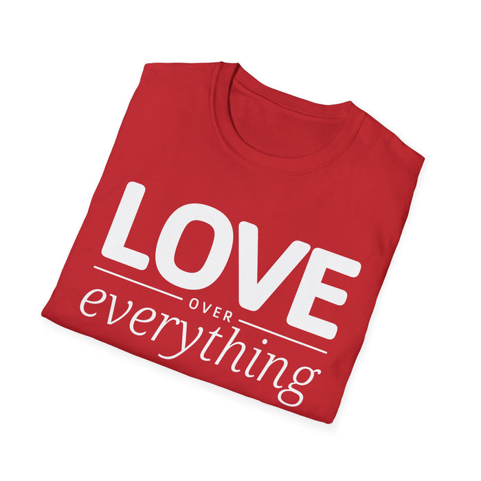 Love The Y - Love Over Everything Unisex Softstyle T-Shirt