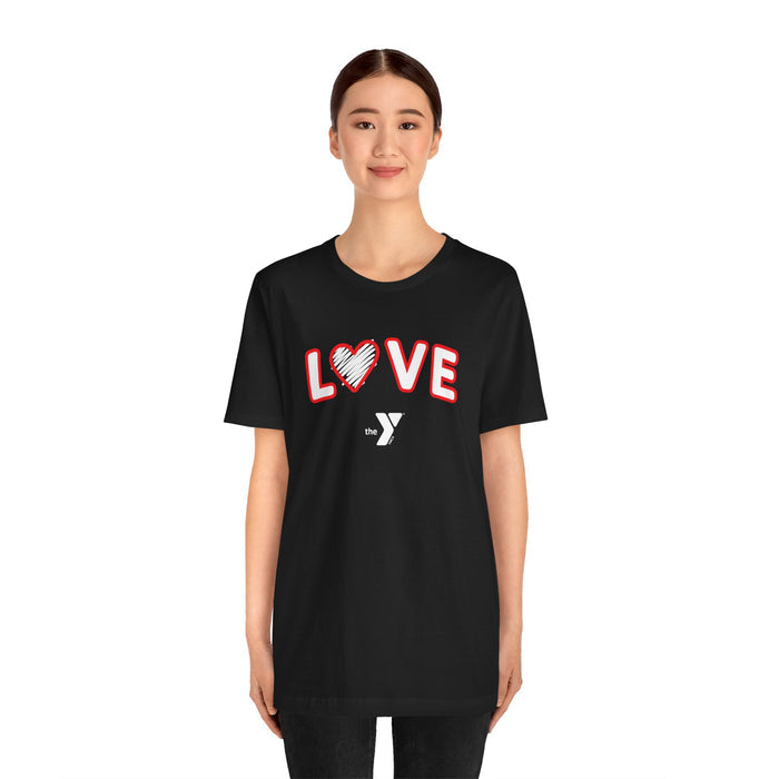 Love the Y - Love Unisex Jersey Short Sleeve Tee