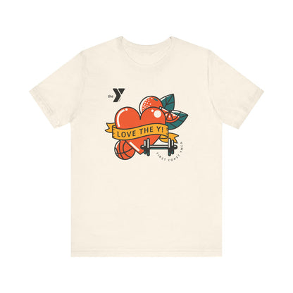 Love the Y - Tattoo Unisex Jersey Short Sleeve Tee