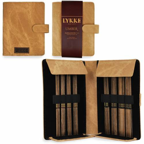 Lykke Umber 6" Double Pointed Needle Set