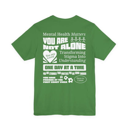 Mental Health Unisex Jersey Short Sleeve Tee