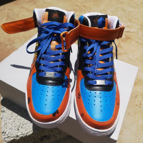 Meth vs Wolverine Air Force 1s - Catch Body Customs