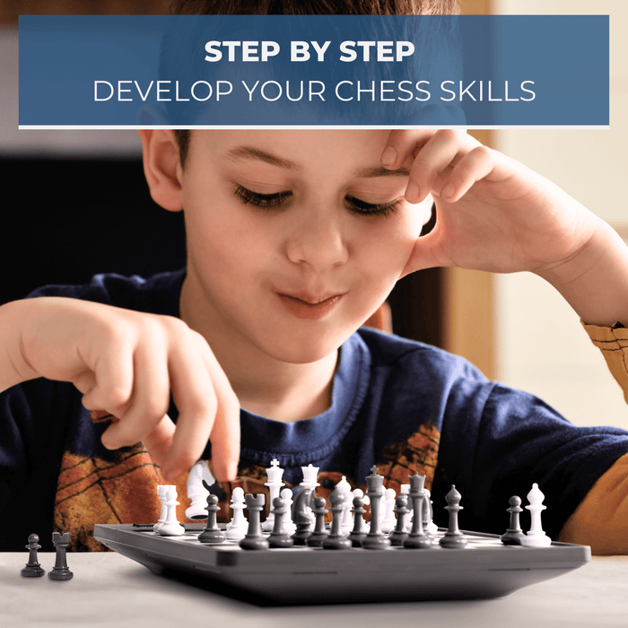Millennium ChessChampion 2.0 – Smart Chess Trainer with Tips, Games & Color Display - Chess Computer - Chess-House
