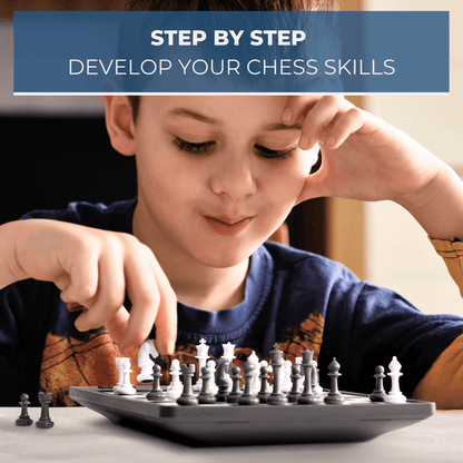 Millennium ChessChampion 2.0 – Smart Chess Trainer with Tips, Games & Color Display - Chess Computer - Chess-House