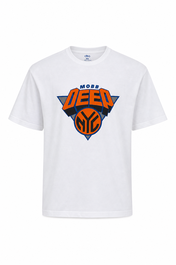 Mobb Deep Knicks T-shirt - Catch Body Customs