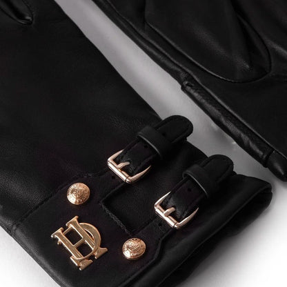 Monogram Leather Gloves