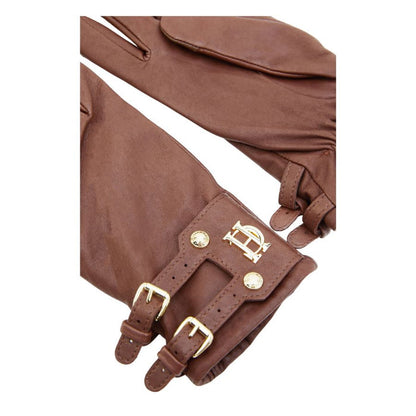 Monogram Leather Gloves