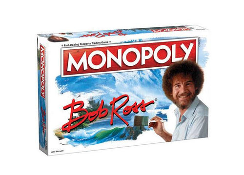 Monopoly Board Game - Bob Ross Edition
