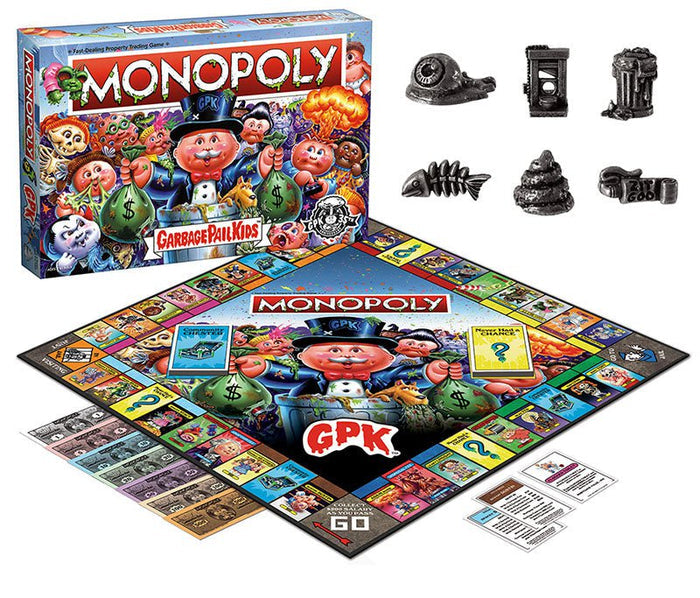 Monopoly Board Game - Garbage Pail Kids Edition - Game - Chess-House
