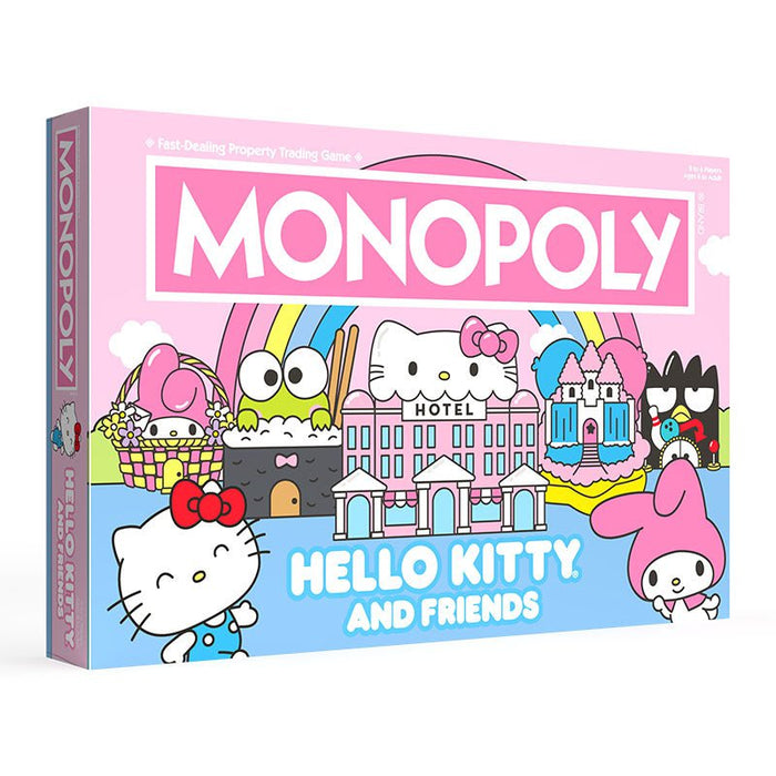 Monopoly Board Game - Hello Kitty & Friends Edition - Game - Chess-House