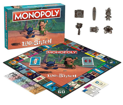 Monopoly Board Game - Lilo & Stitch Edition - Game - Chess-House