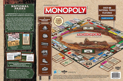 Monopoly Board Game - National Parks Edition - Game - Chess-House