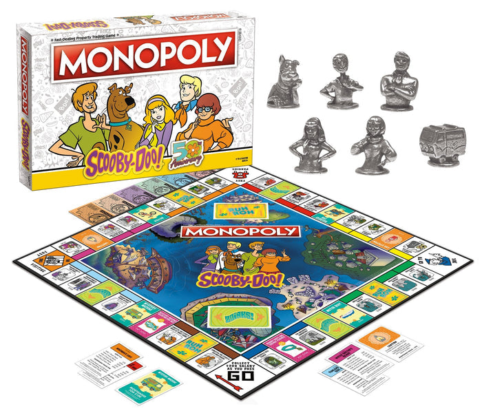 Monopoly Board Game - Scooby Doo Edition - Game - Chess-House