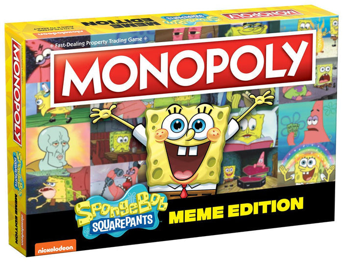 Monopoly Board Game - Spongebob Squarepants Meme Edition - Game - Chess-House