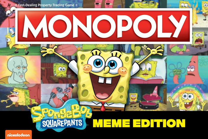 Monopoly Board Game - Spongebob Squarepants Meme Edition - Game - Chess-House